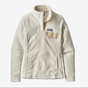 Patagonia Women’s Snap Pullover White EUC